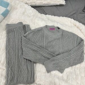 Edikted grey sweater set